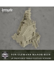 Ruinas de la Mansión Von Ulfmann de Hexengarde|Tired World Studio|Escenografia Mordheim