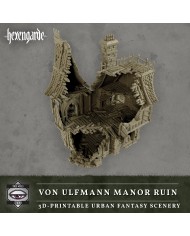 Ruinas de la Mansión Von Ulfmann de Hexengarde|Tired World Studio|Escenografia Mordheim