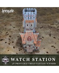 Edificio de la Oficina de Vigilancia de Hexengarde|Tired World Studio|Escenografia Mordheim