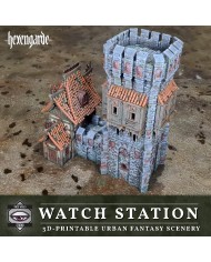 Edificio de la Oficina de Vigilancia de Hexengarde|Tired World Studio|Escenografia Mordheim