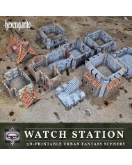 Watch Office Building of Hexengarde City|Tired World Studio|Mordheim Terrain