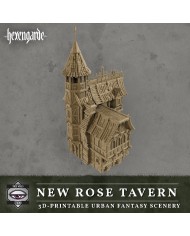 Taberna la Nueva Rosa de Hexengarde|Tired World Studio|Escenografia Mordheim