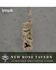 Taberna la Nueva Rosa de Hexengarde|Tired World Studio|Escenografia Mordheim