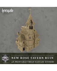 Ruinas de la Taberna La Nueva Rosa de Hexengarde|Tired World Studio|Escenografia Mordheim