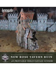 Ruinas de la Taberna La Nueva Rosa de Hexengarde|Tired World Studio|Escenografia Mordheim