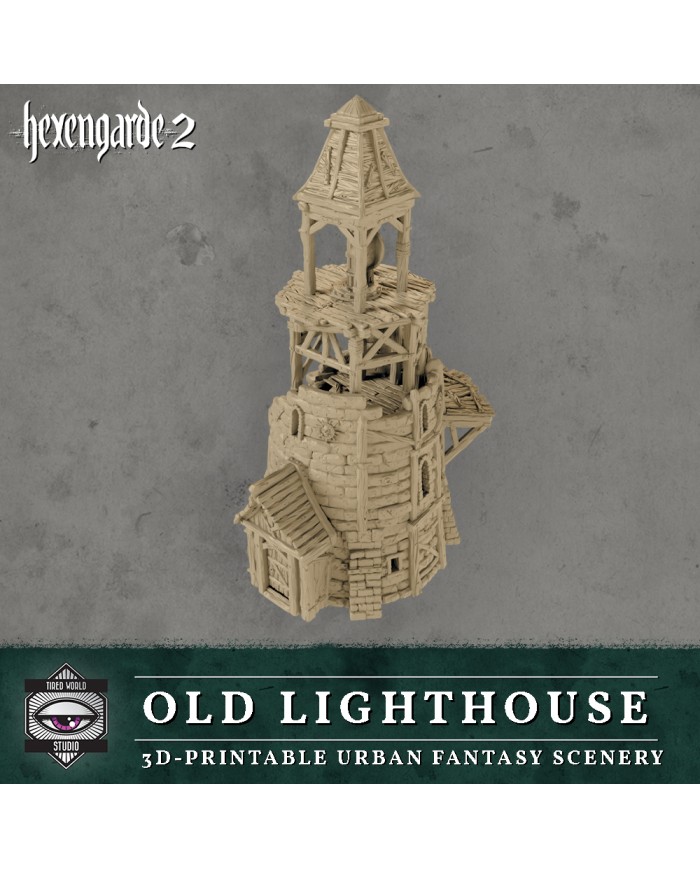 El Viejo Faro de Hexengarde|Tired World Studio|Escenografia Mordheim