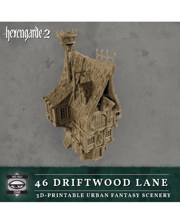 46 Driftwood Lane of Hexengarde City|Tired World Studio|Mordheim Terrain