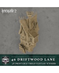 Edificio de la Calle del Madero Flotante 46 de Hexengarde|Tired World Studio|Escenografia Mordheim