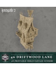 Edificio de la Calle del Madero Flotante 46 de Hexengarde|Tired World Studio|Escenografia Mordheim