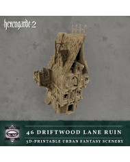 46 Driftwood Lane Ruin of Hexengarde City|Tired World Studio|Mordheim Terrain