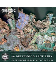 46 Driftwood Lane Ruin of Hexengarde City|Tired World Studio|Mordheim Terrain