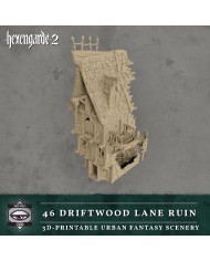 Ruinas de Driftwood Lane 46 de Hexengarde|Tired World Studio|Escenografia Mordheim