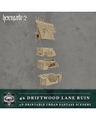 Ruinas de Driftwood Lane 46 de Hexengarde|Tired World Studio|Escenografia Mordheim