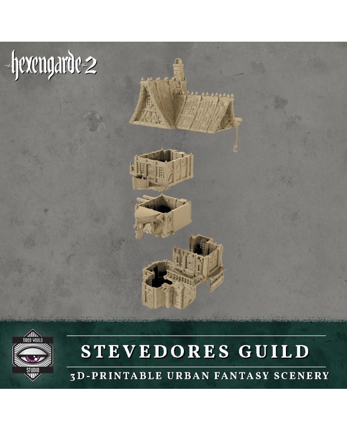 Gremio de Estibadores de Hexengarde|Tired World Studio|Escenografia Mordheim
