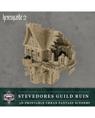 Stevedores Guild Ruin of Hexengarde City|Tired World Studio|Mordheim Terrain