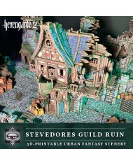 Stevedores Guild Ruin of Hexengarde City|Tired World Studio|Mordheim Terrain