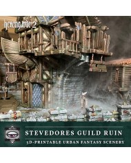 Ruinas del Gremio de Estibadores de Hexengarde|Tired World Studio|Escenografia Mordheim