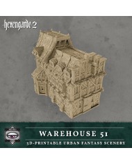Edificio del Almacén 51 de Hexengarde|Tired World Studio|Escenografia Mordheim