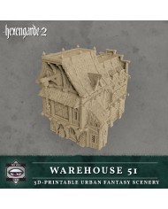 Edificio del Almacén 51 de Hexengarde|Tired World Studio|Escenografia Mordheim