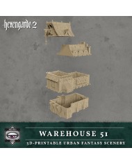 Edificio del Almacén 51 de Hexengarde|Tired World Studio|Escenografia Mordheim