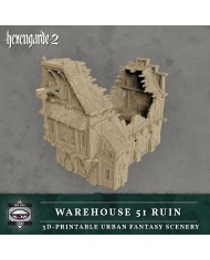 Ruinas del Almacén 51 de Hexengarde|Tired World Studio|Escenografia Mordheim