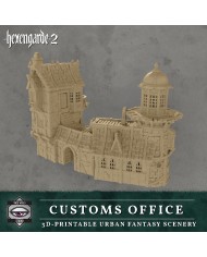 Edificio de la Oficina de Aduanas de Hexengarde|Tired World Studio|Escenografia Mordheim