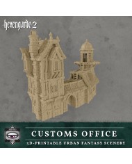 Edificio de la Oficina de Aduanas de Hexengarde|Tired World Studio|Escenografia Mordheim