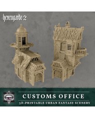 Edificio de la Oficina de Aduanas de Hexengarde|Tired World Studio|Escenografia Mordheim