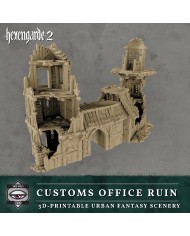 Ruinas de la Oficina de Aduanas de Hexengarde|Tired World Studio|Escenografia Mordheim