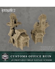 Ruinas de la Oficina de Aduanas de Hexengarde|Tired World Studio|Escenografia Mordheim