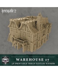 Edificio del Almacén 17 de Hexengarde|Tired World Studio|Escenografia Mordheim