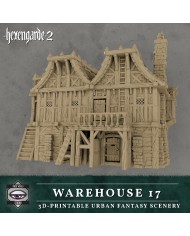 Edificio del Almacén 17 de Hexengarde|Tired World Studio|Escenografia Mordheim