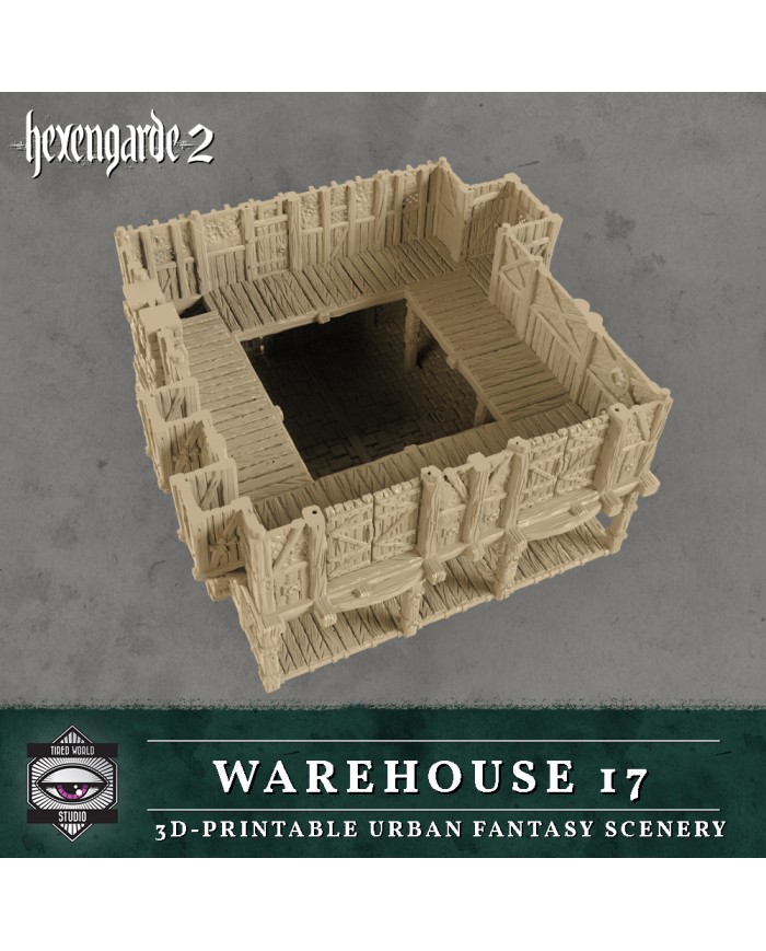 Edificio del Almacén 17 de Hexengarde|Tired World Studio|Escenografia Mordheim