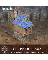 78 Upper Plaza of Hexengarde City|Tired World Studio|Mordheim Terrain