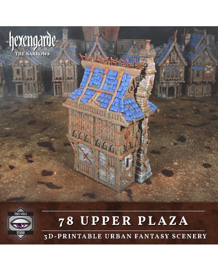 Edificio de la Plaza Alta 78 de Hexengarde|Tired World Studio|Escenografia Mordheim