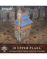 78 Upper Plaza of Hexengarde City|Tired World Studio|Mordheim Terrain