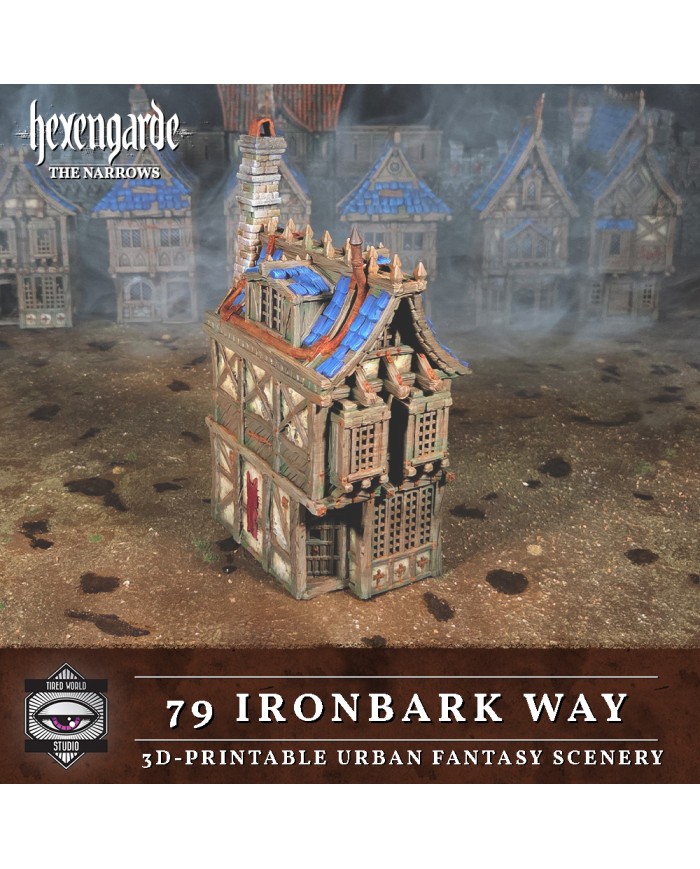 79 Ironbark Way of Hexengarde City|Tired World Studio|Mordheim Terrain