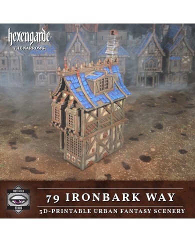 Edificio del Camino de Corteza de Hierro 79 de Hexengarde