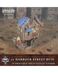 Ruinas de la Calle del Puerto 77 de Hexengarde - A|Tired World Studio|Escenografia Mordheim