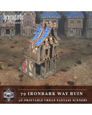 79 Ironbark Way Ruin of Hexengarde City - A|Tired World Studio|Mordheim Terrain