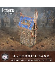 Edificio de la Calle de la Colina Roja 80 de Hexengarde|Tired World Studio|Escenografia Mordheim