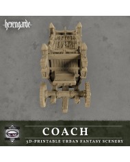 Coach of Hexengarde City|Tired World Studio|Mordheim Terrain