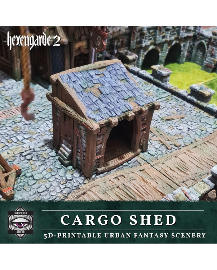 Cobertizo de Mercancías de Hexengarde|Tired World Studio|Escenografia Mordheim