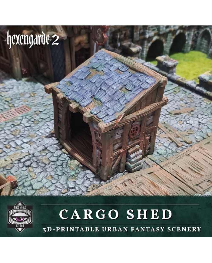 Cobertizo de Mercancías de Hexengarde|Tired World Studio|Escenografia Mordheim