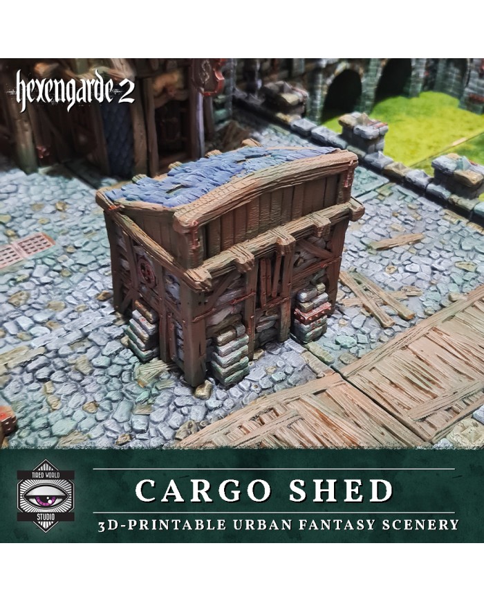 Cobertizo de Mercancías de Hexengarde|Tired World Studio|Escenografia Mordheim