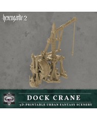 Grua del Muelle de Hexengarde|Tired World Studio|Escenografia Mordheim