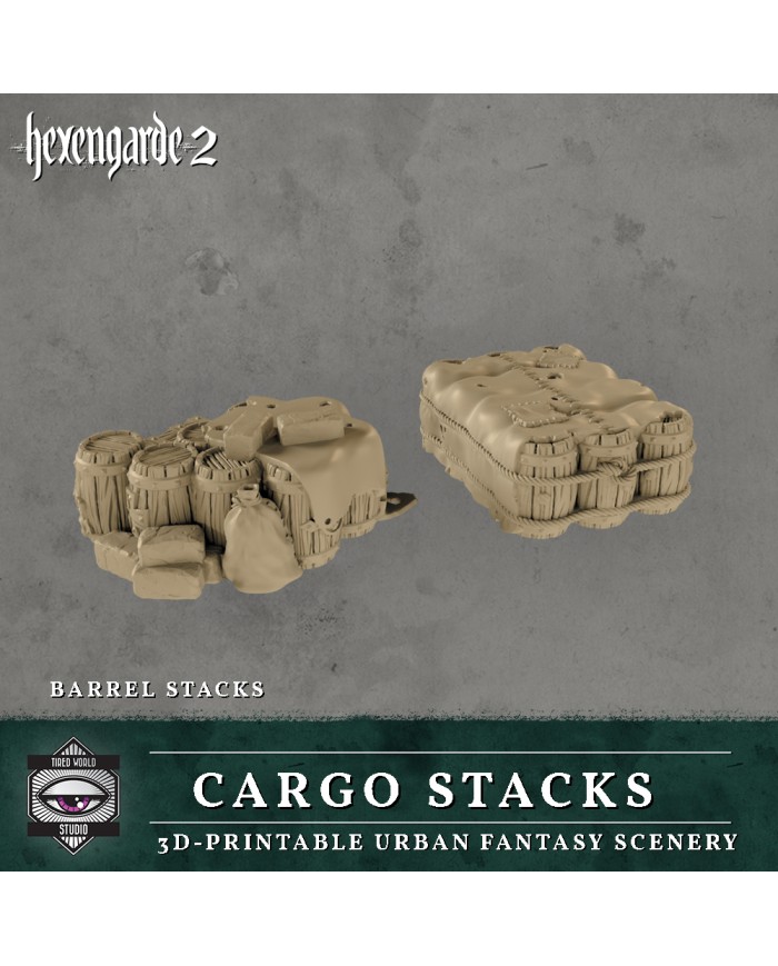 Pilas de Carga de Hexengarde|Tired World Studio|Escenografia Mordheim