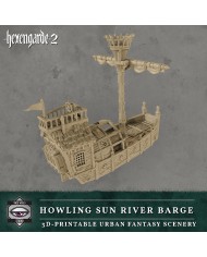Howling Sun River Barge|Tired World Studio|Mordheim Terrain