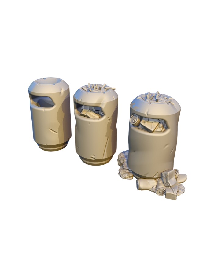 ARCS Bins (x3)|David Sheff Models|Sci-Fi Props