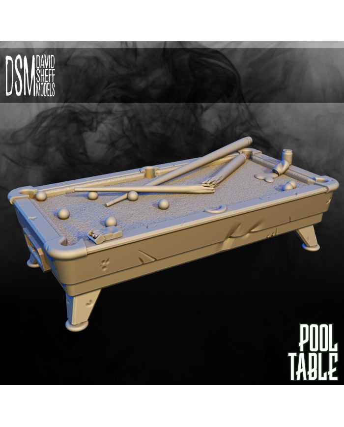 Mesa de Billar del ARCS|David Sheff Models|Accesorios Sci-Fi